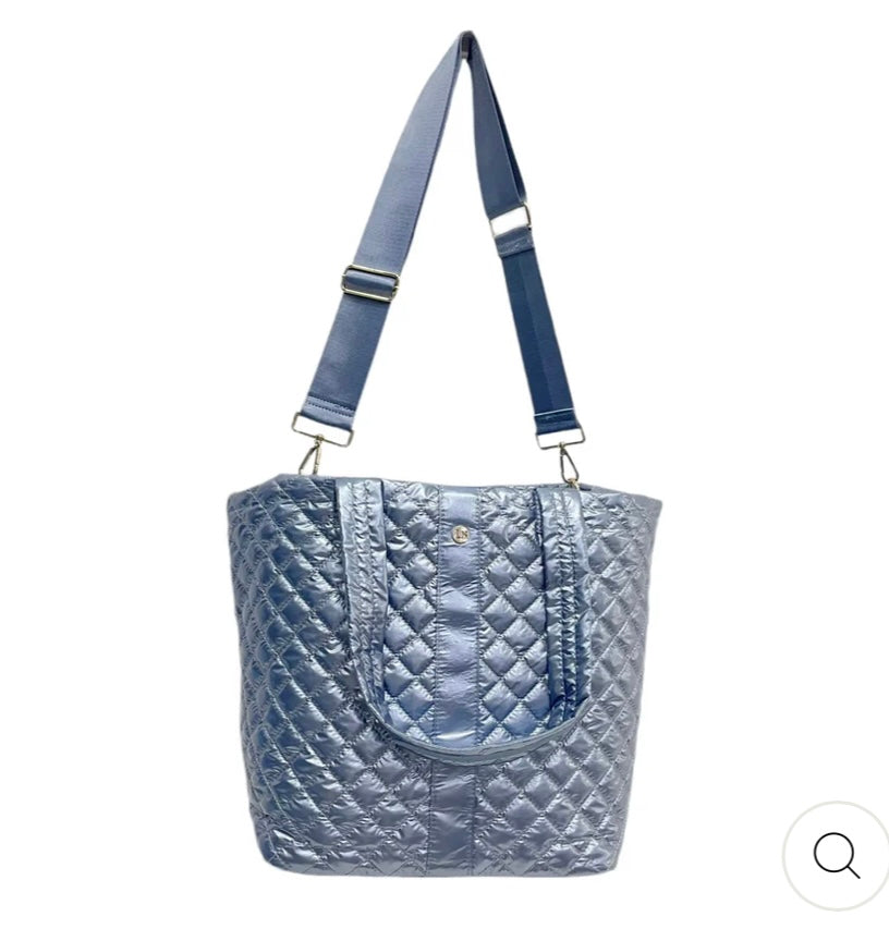 Lemonbella: Debra Diamond Tote (Frosted Sky)