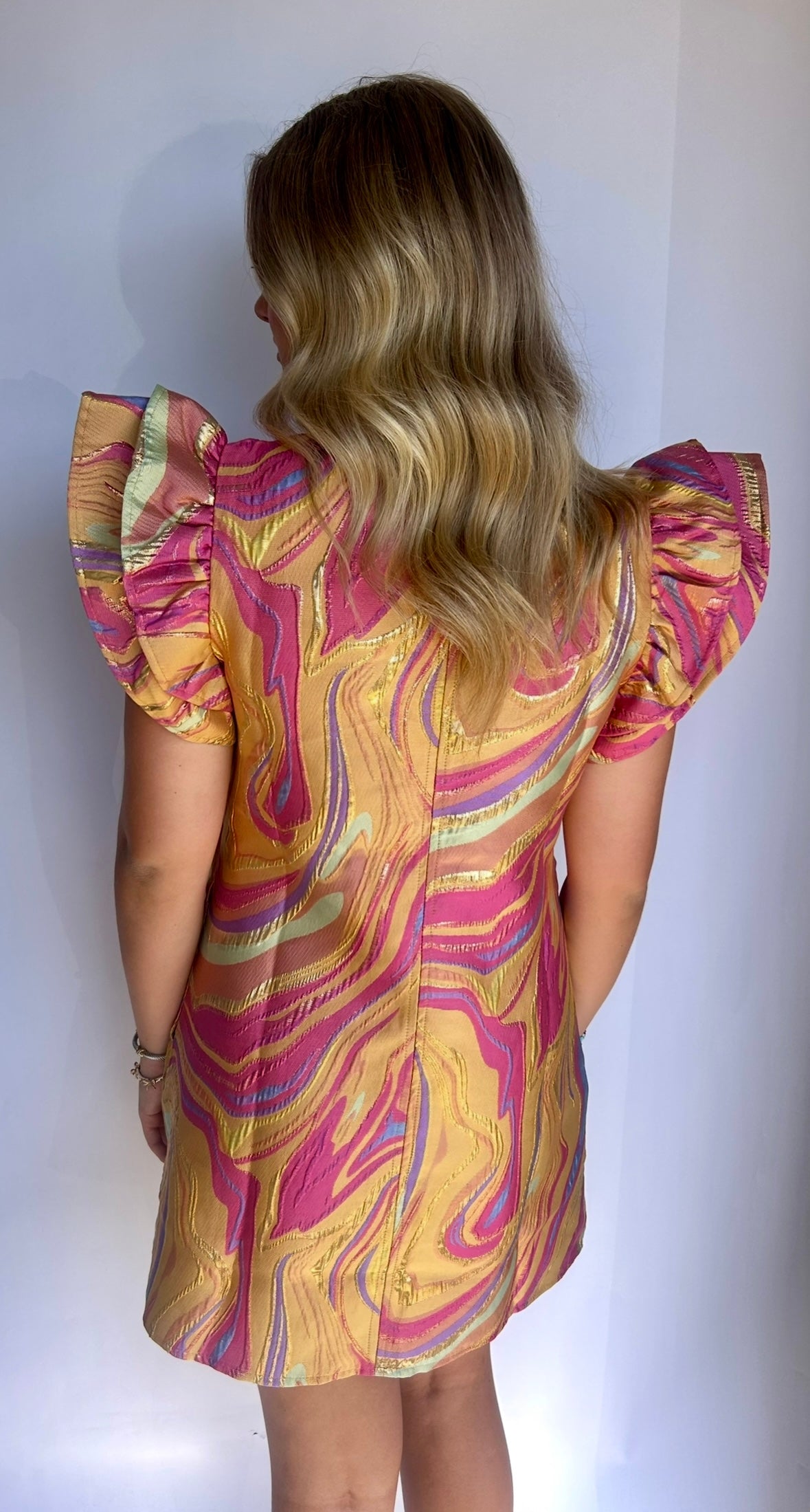 Gypsy Girl Abstract Dress