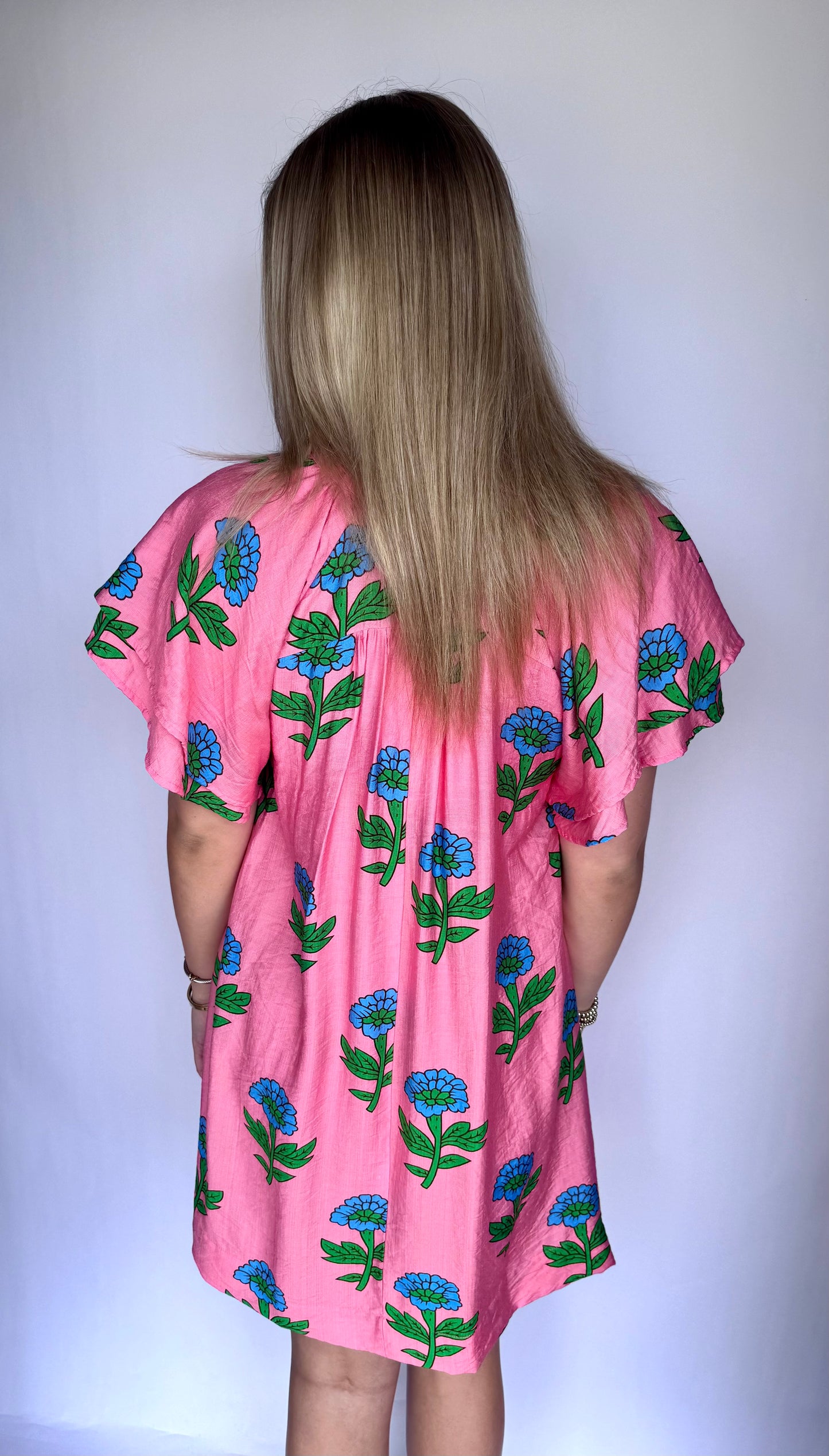 Pink Floral Paradise Dress