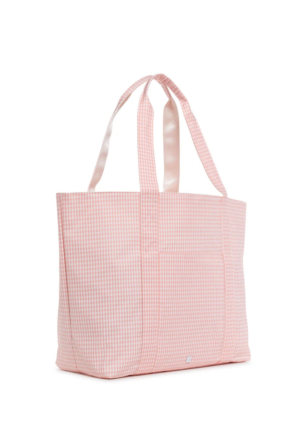 TRVL X Large Jumbo Tote-Gingham Taffy