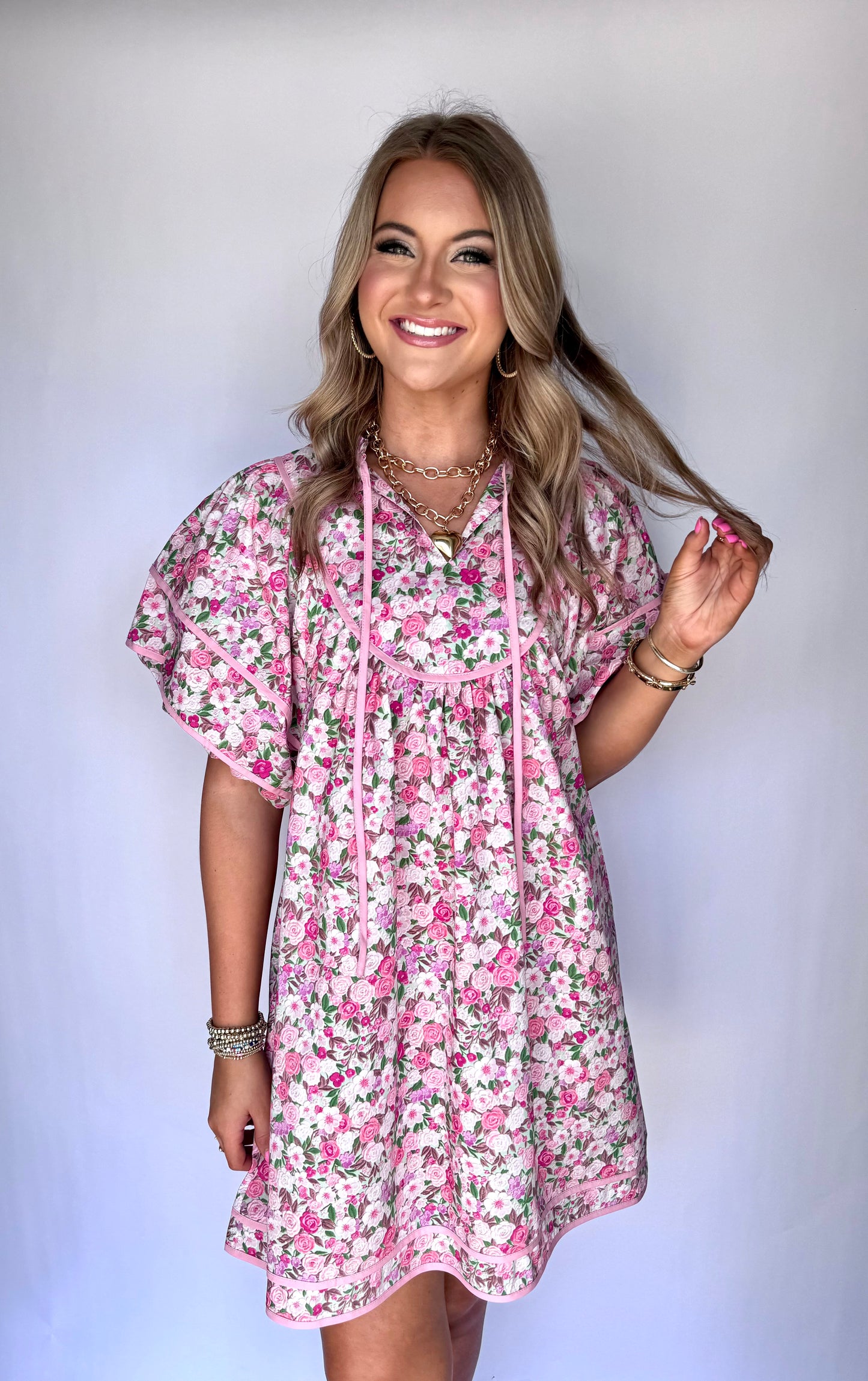 Garden Party Floral Dress