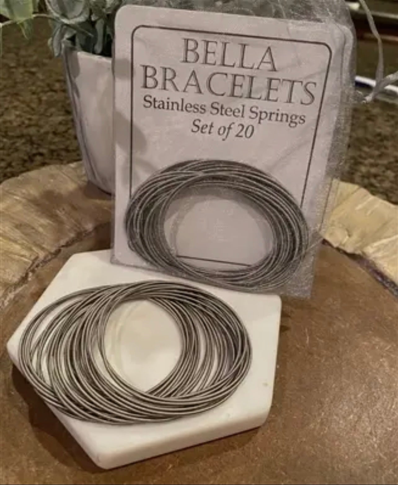 Bella Bracelets- Silver Set