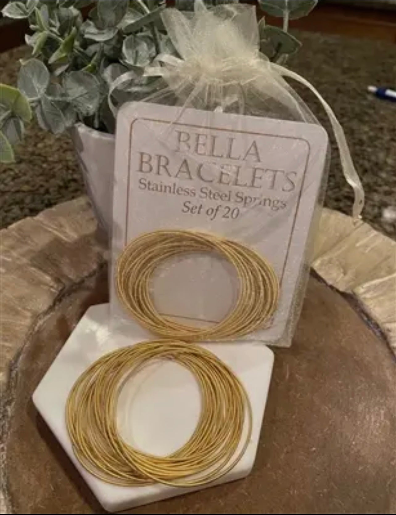 Bella Bracelets- Gold Set
