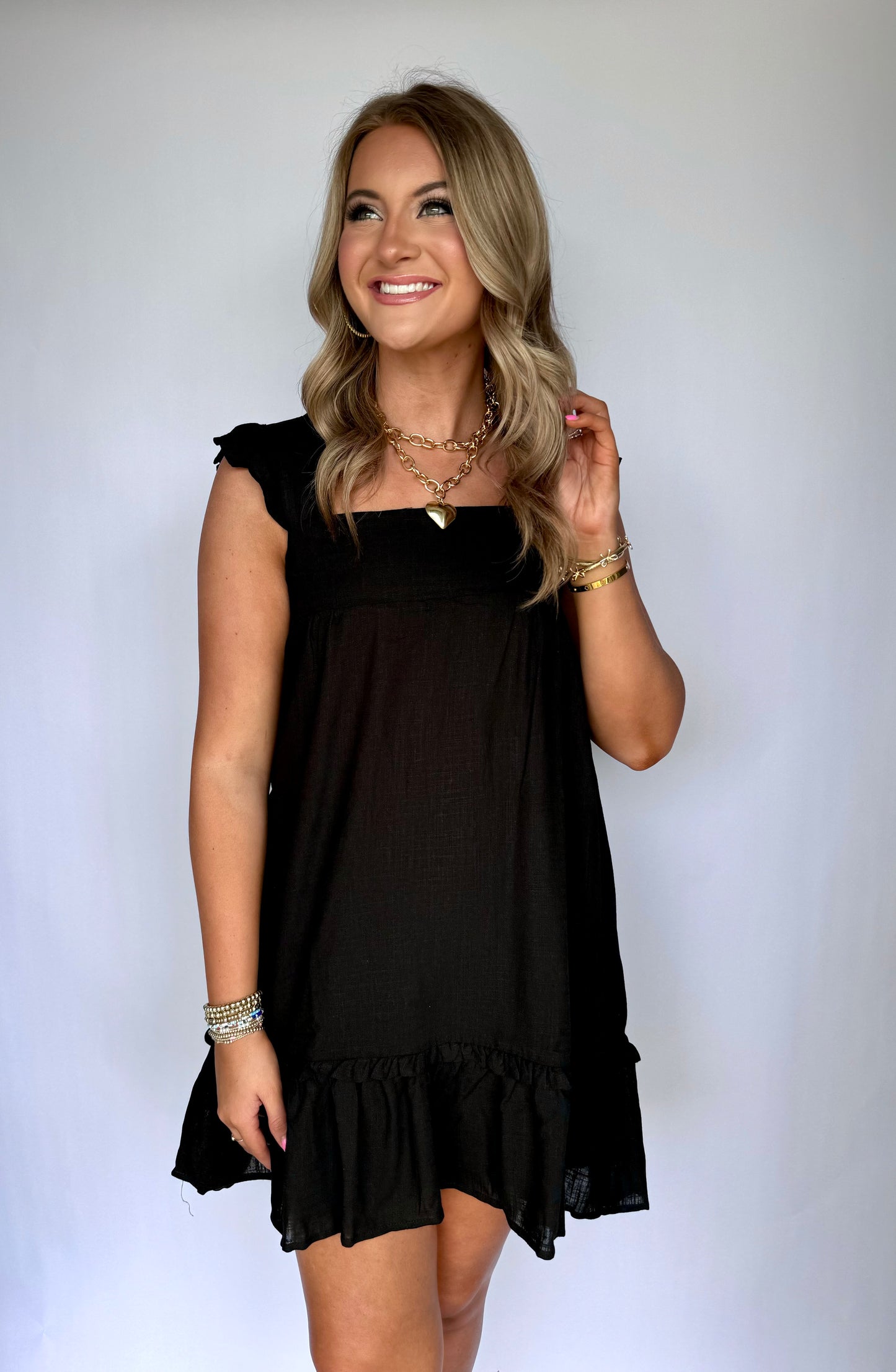 Reagan Ruffled Mini Dress