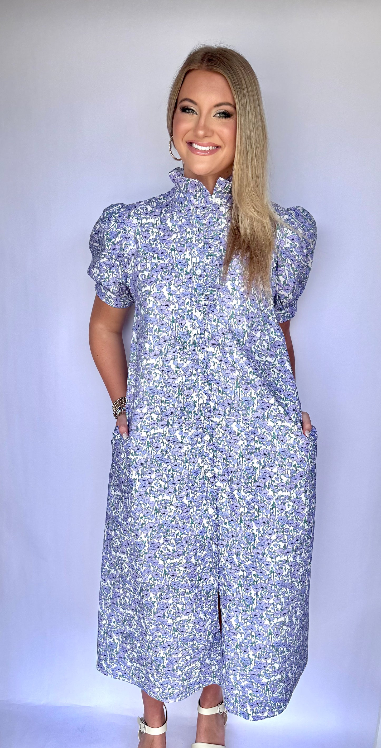 Lovely in Lavender Maxi Dress
