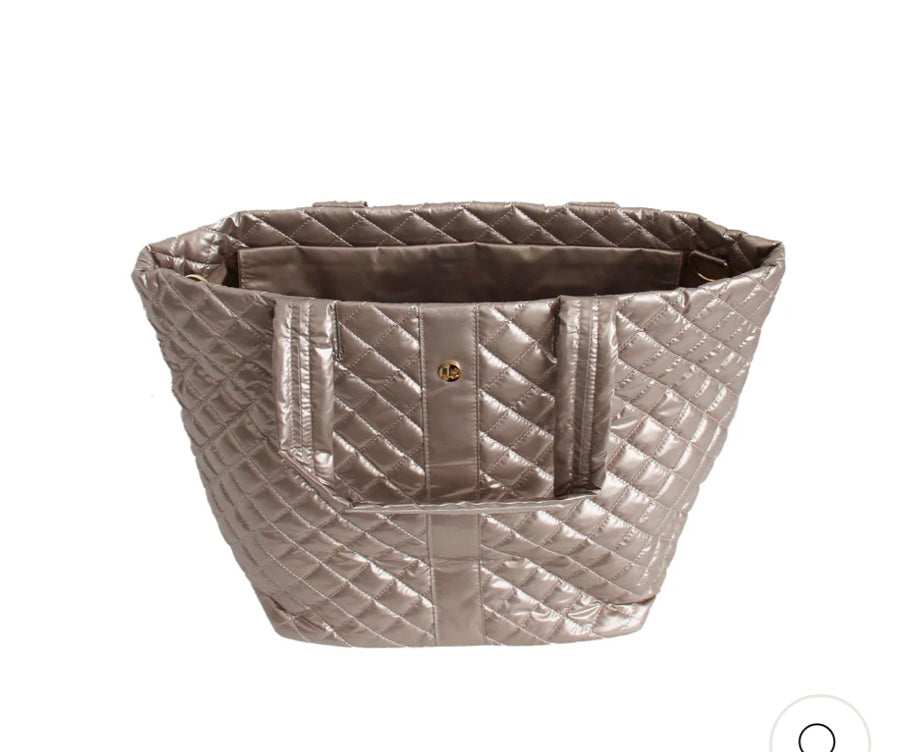 Lemonbella: Debra Diamond Tote (Champagne)