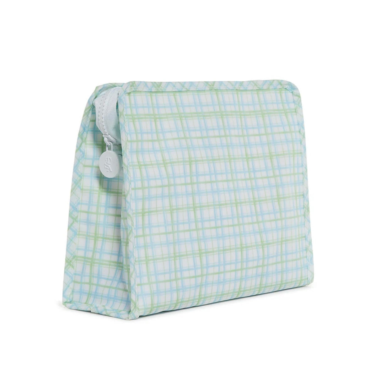 TRVL Medium Roadie Bag-Classic Plaid Green