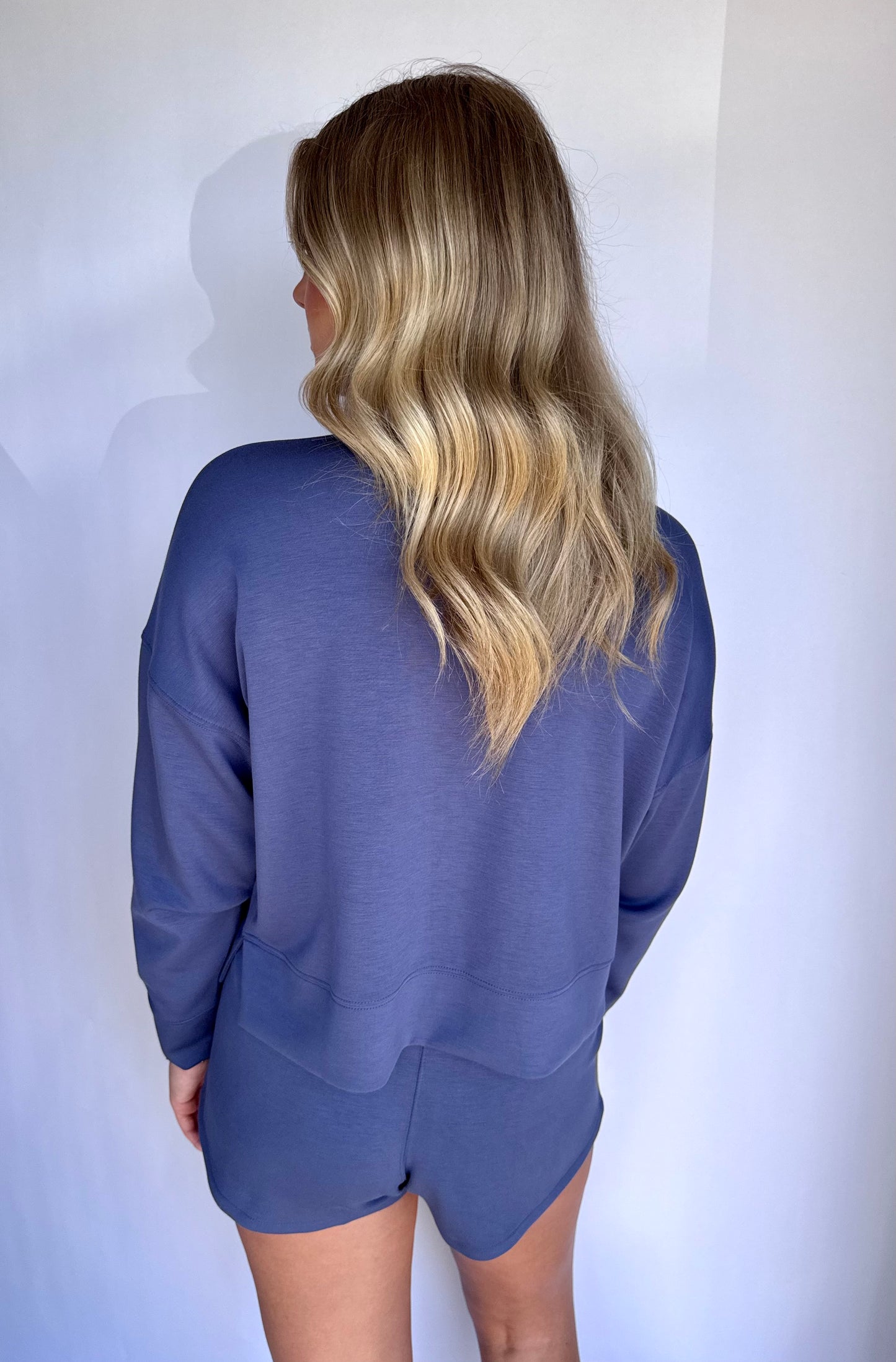 Scuba Longsleeve Set- Indigo
