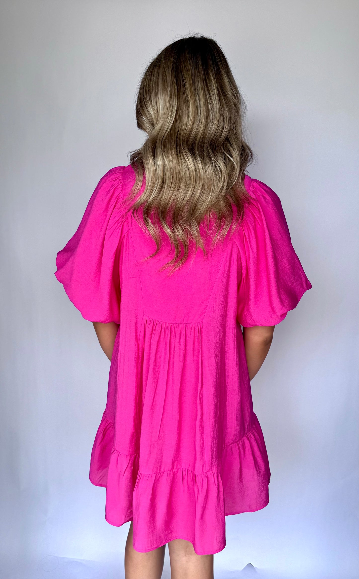 Everything You Need Dress-Pink