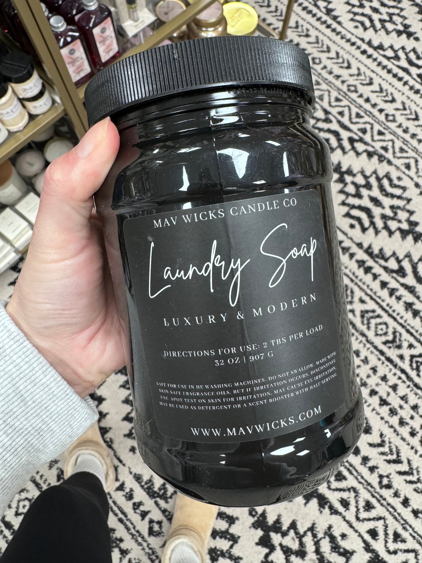 Mavwicks: Powdered Laundry Detergent- Goddess
