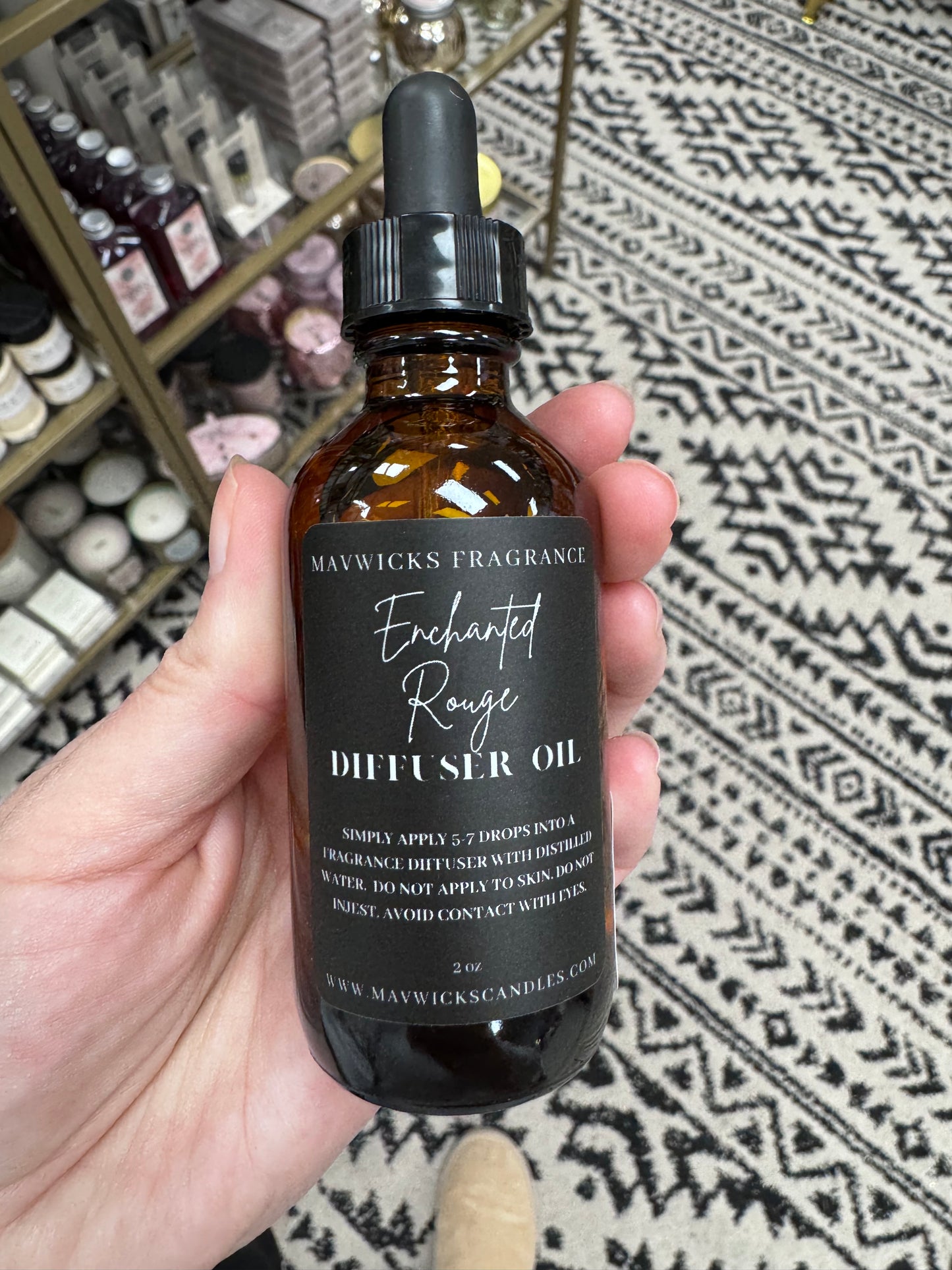 Mavwicks: Diffuser Oil- Enchanted Rouge