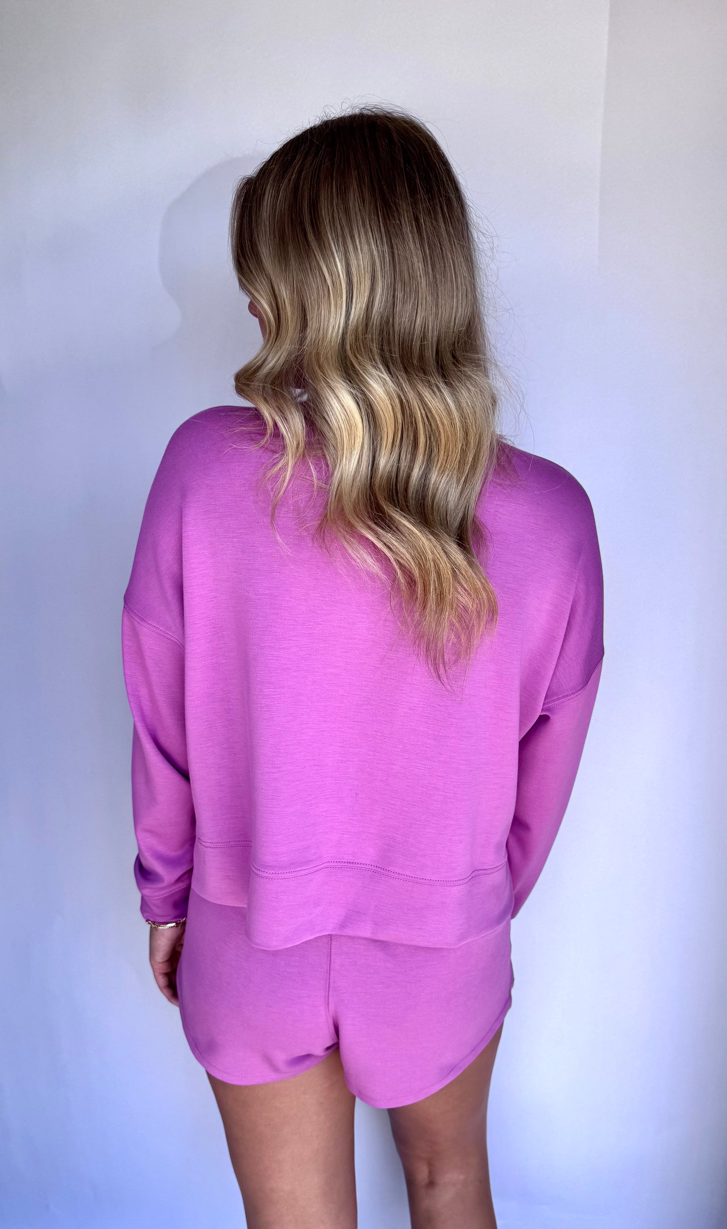 Scuba Longsleeve Set-Pink