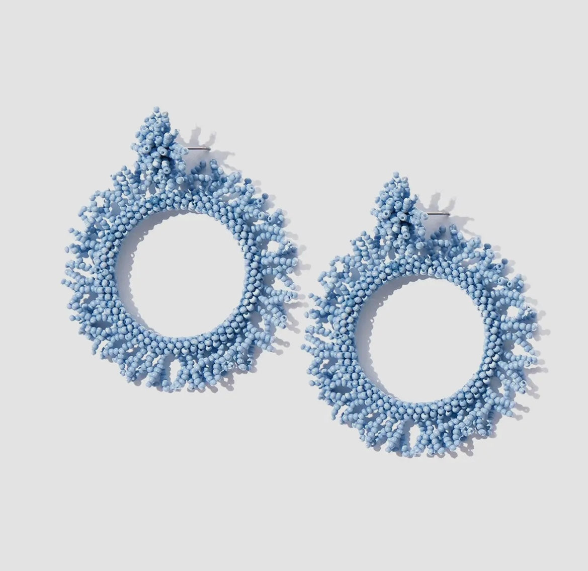 Blue Burst Earrings
