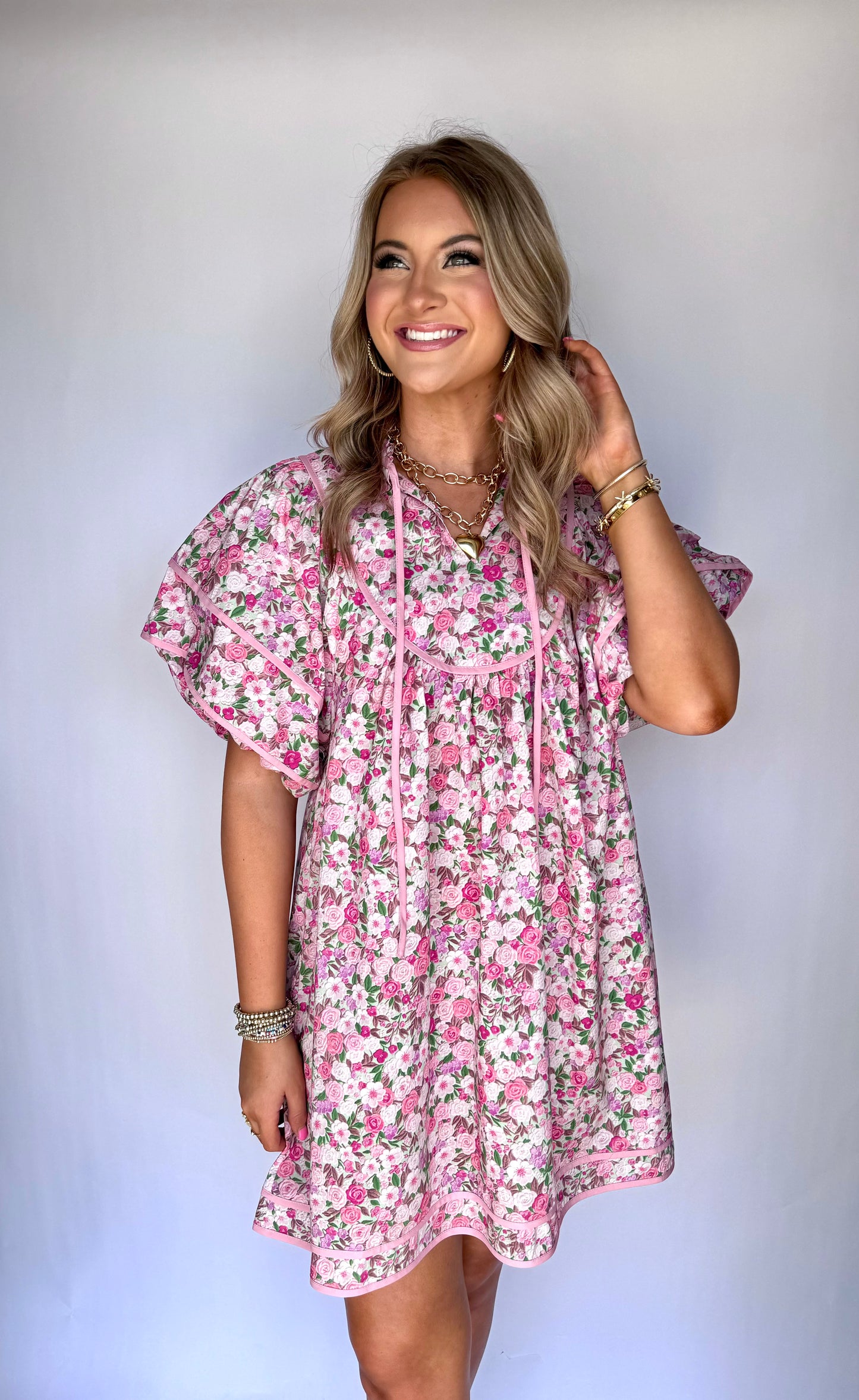 Garden Party Floral Dress