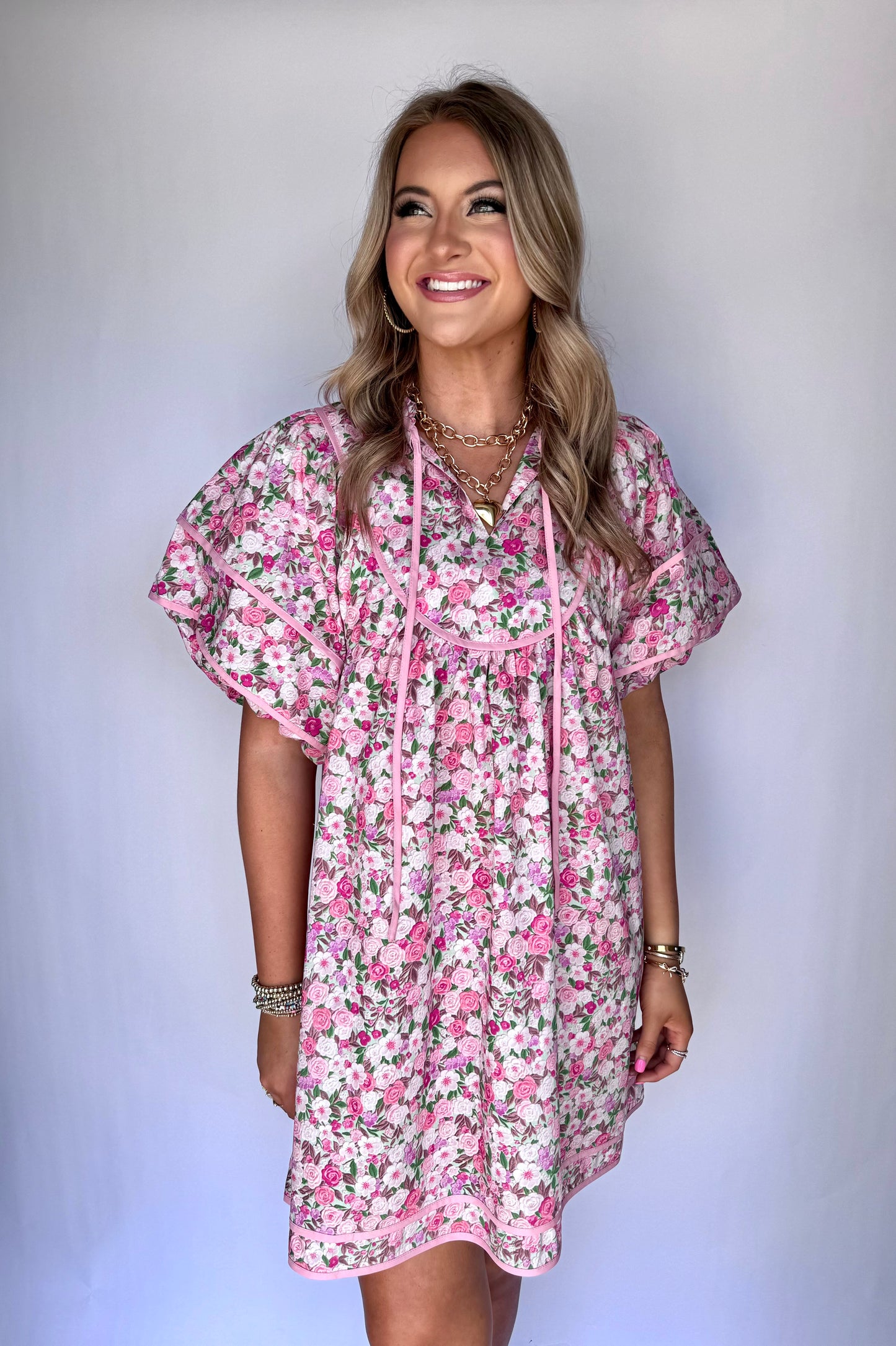 Garden Party Floral Dress