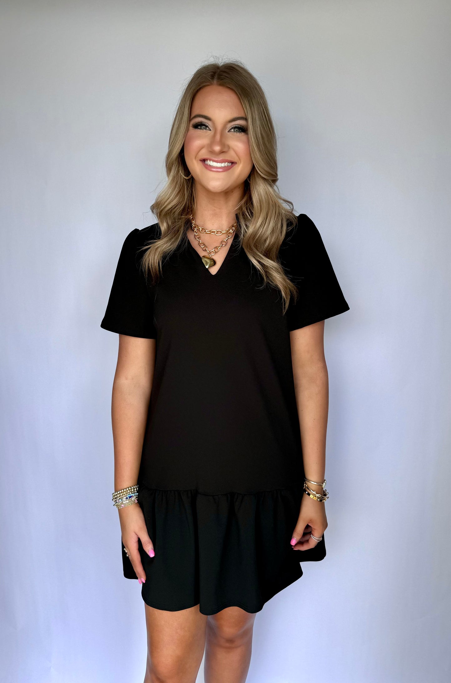 Something Good Dress- Black