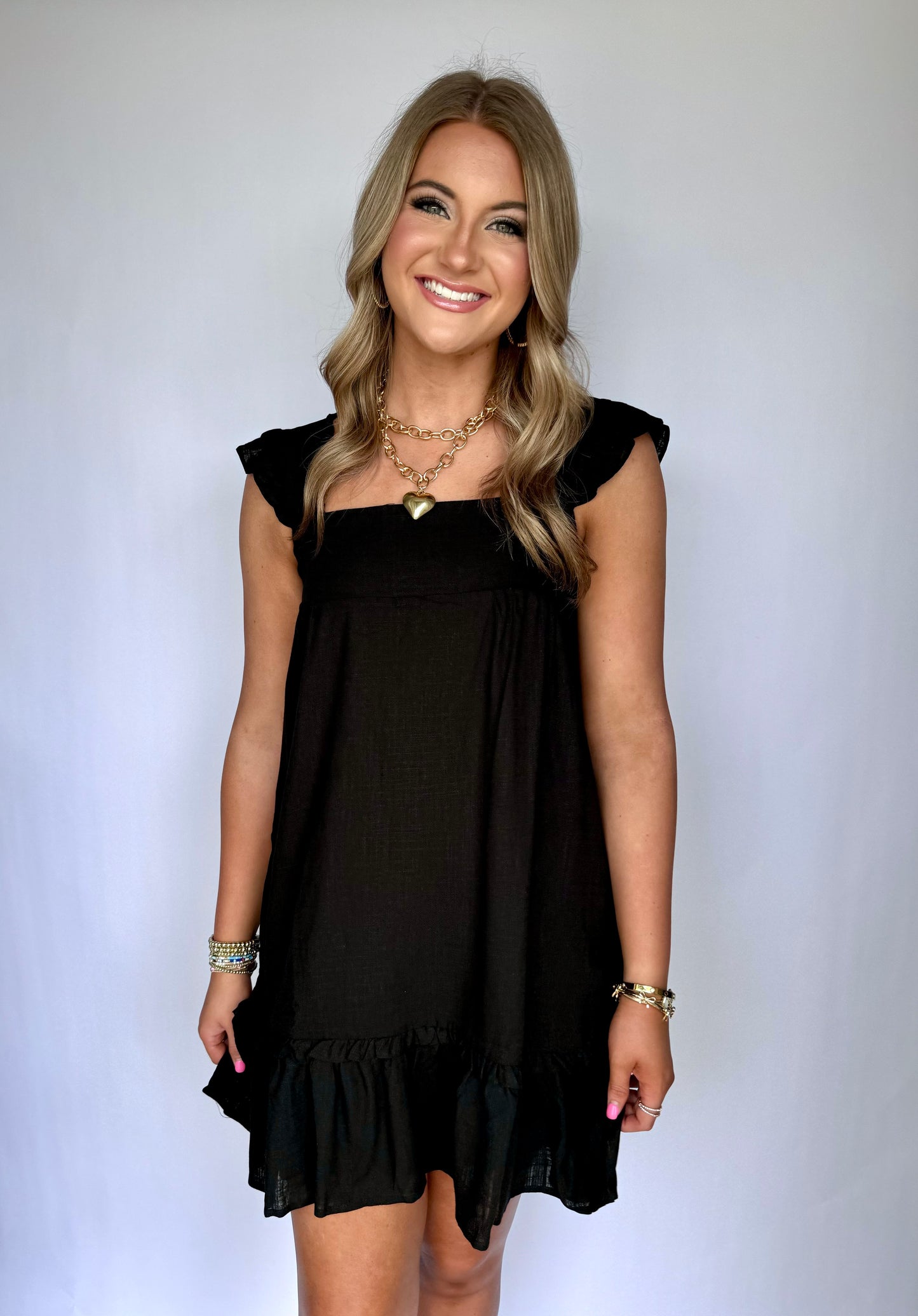 Reagan Ruffled Mini Dress