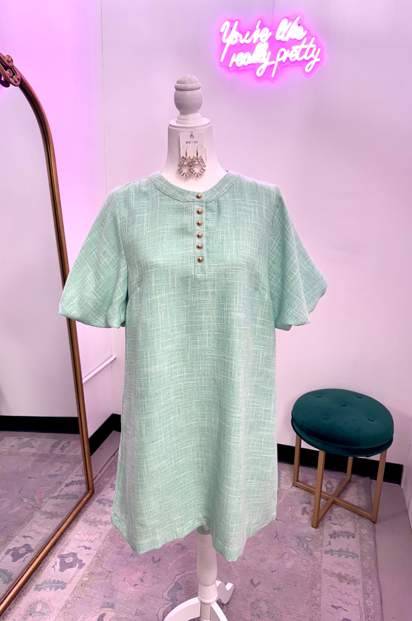 Mint to Be Dress