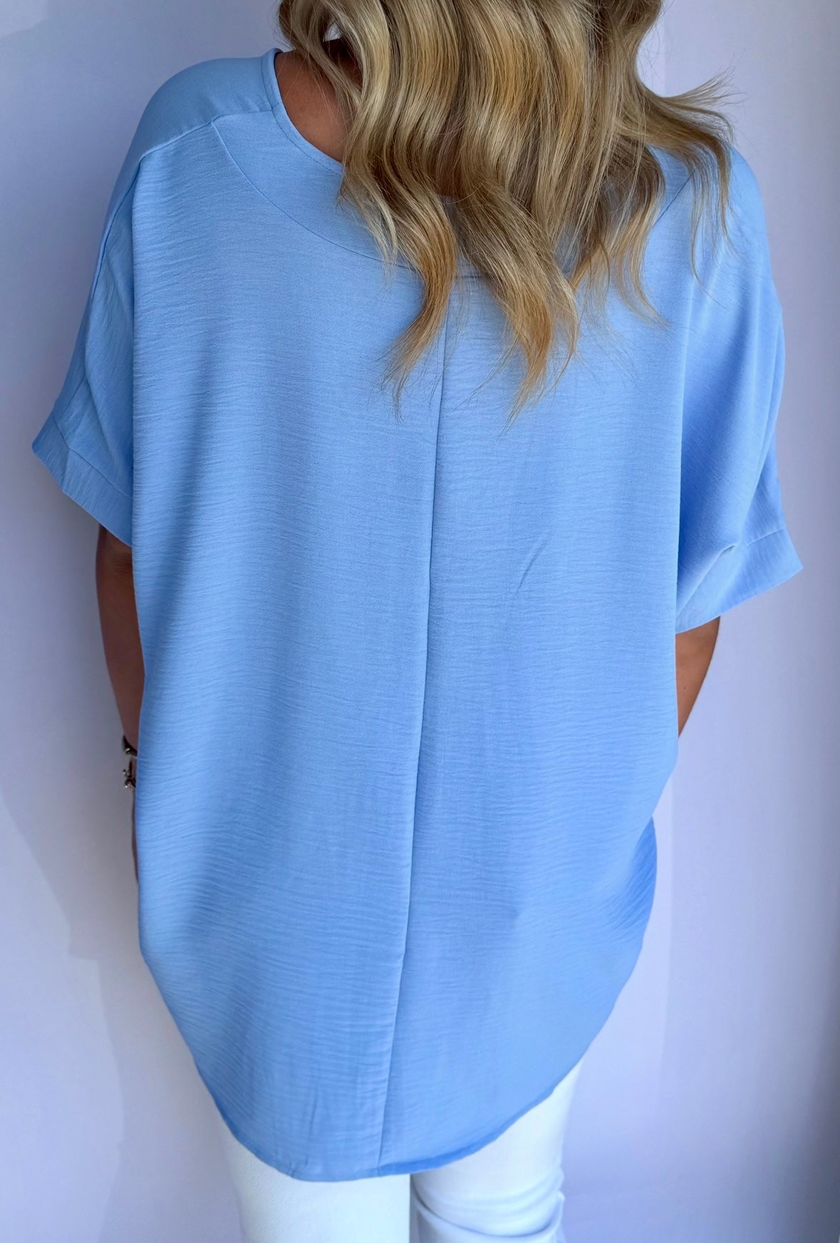 Dolman Top (Spring Blue)