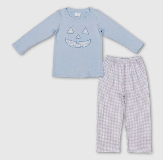 Gingham Pumpkin Pants Set