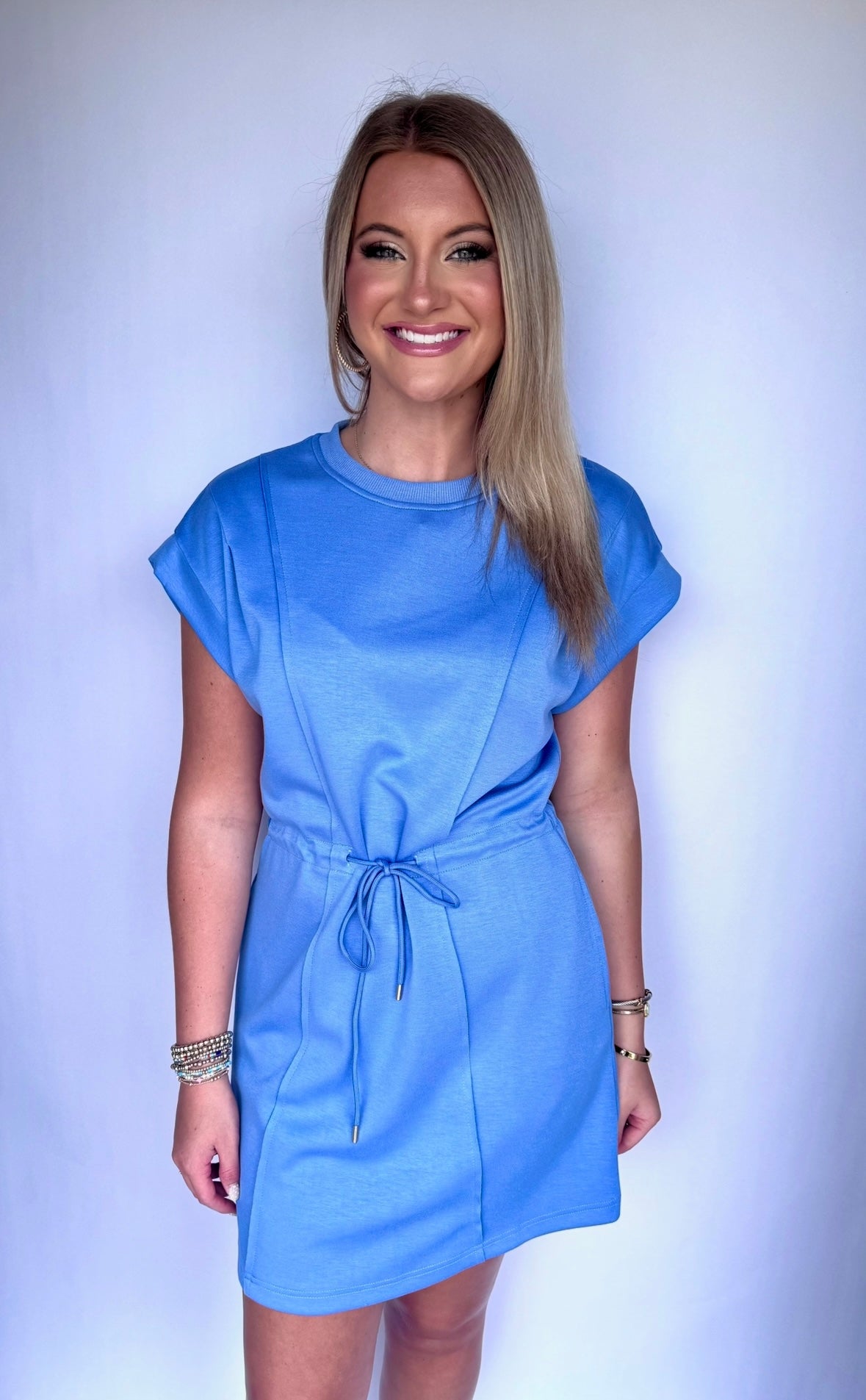 On the Go Dress (Blue)