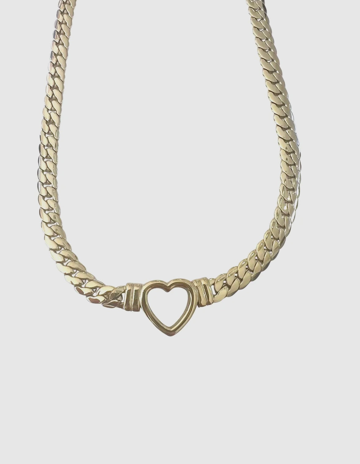 Heart Rope Necklace