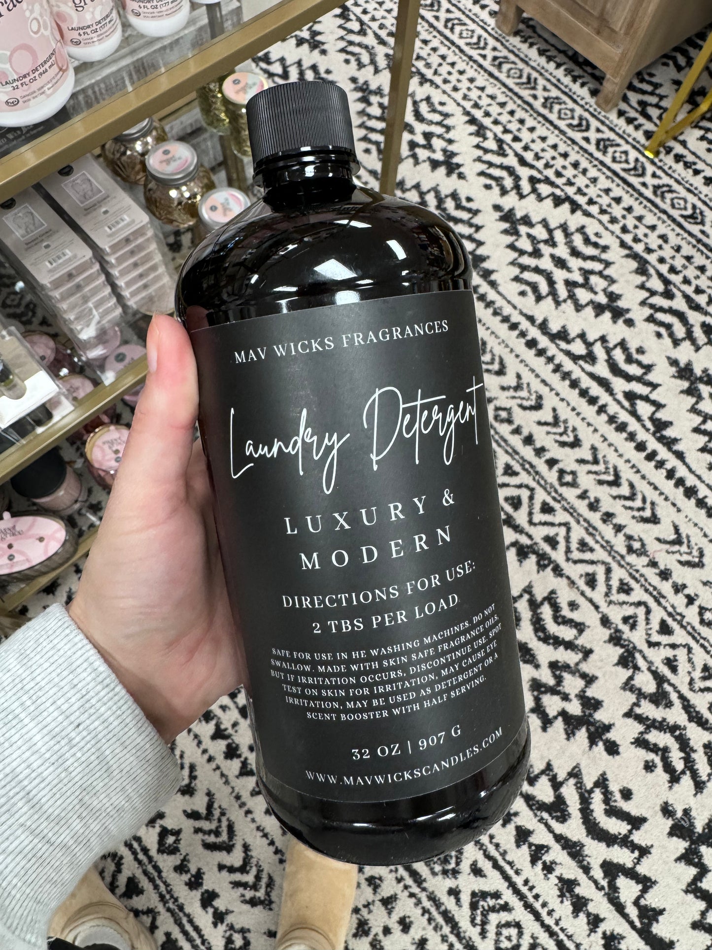 Mavwicks: Liquid Laundry Detergent- Enchanted Rouge