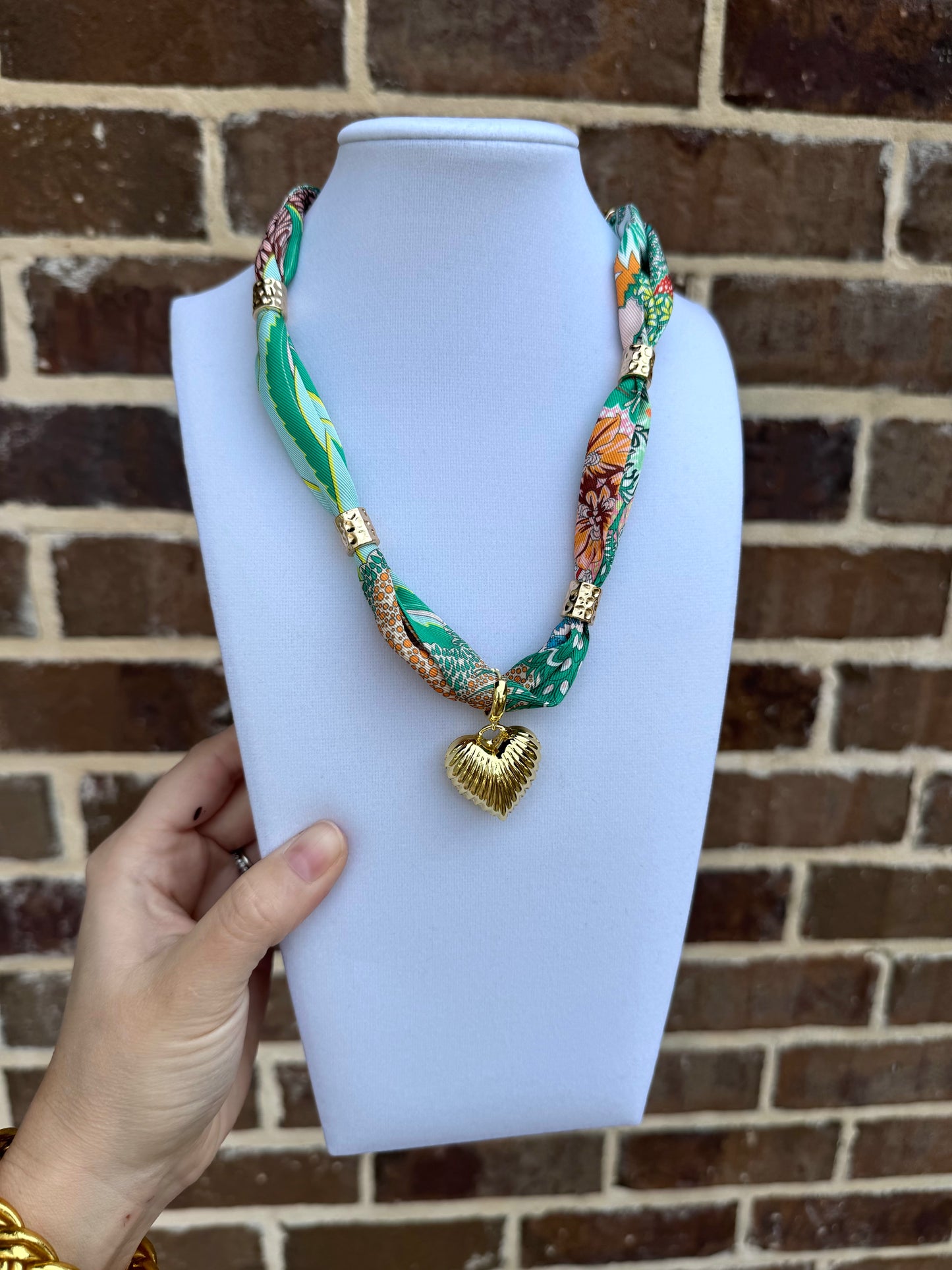 Tahiti Scarf Necklace