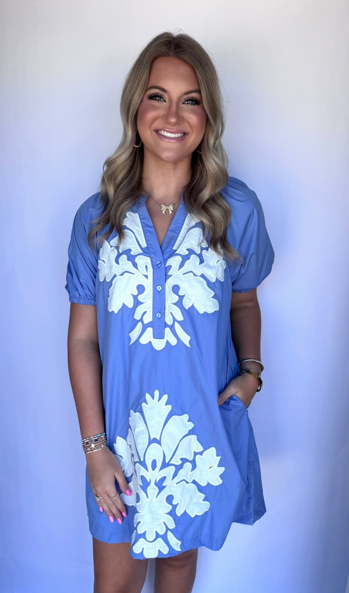 Ava Blue Dress
