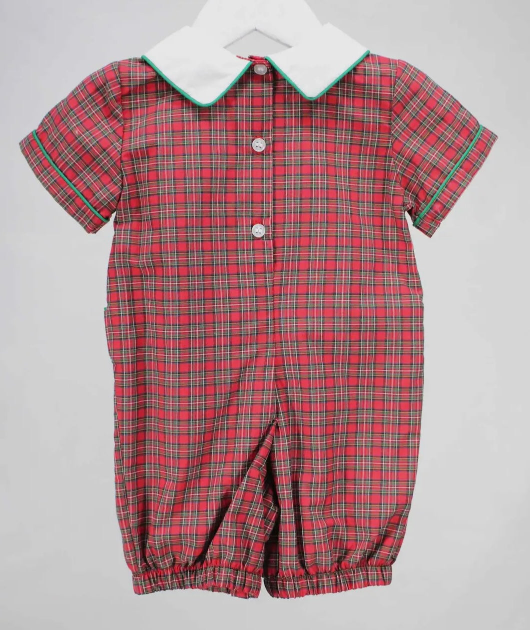 Christmas Cheer Boys Tartan Bubble