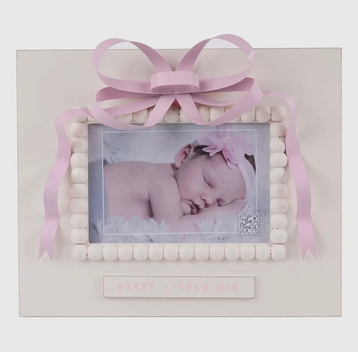 Girl Bow Photo Frame