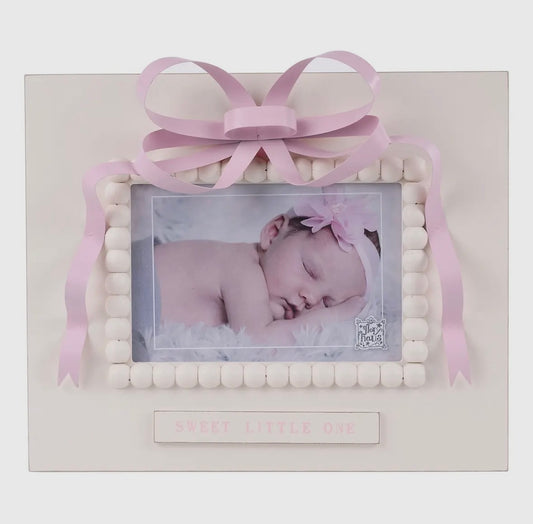 Girl Bow Photo Frame