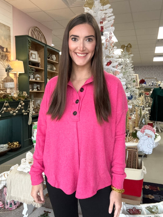 Sutton Pullover (Pink)