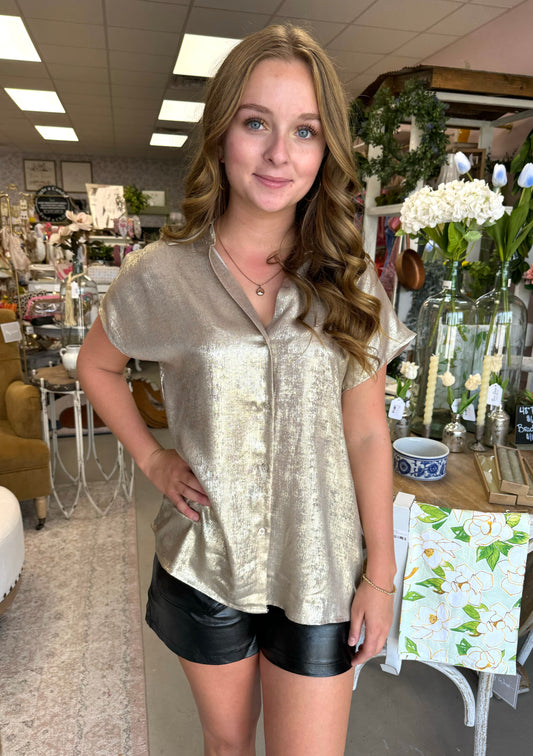 Effortless Shine Top