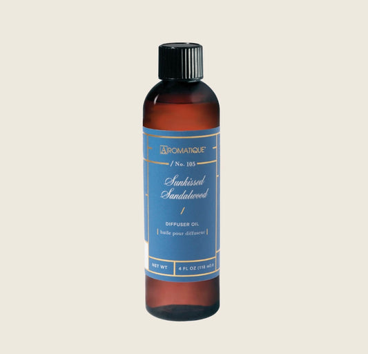 Aromatique Diffuser Oil Refill- Sunkissed Sandalwood