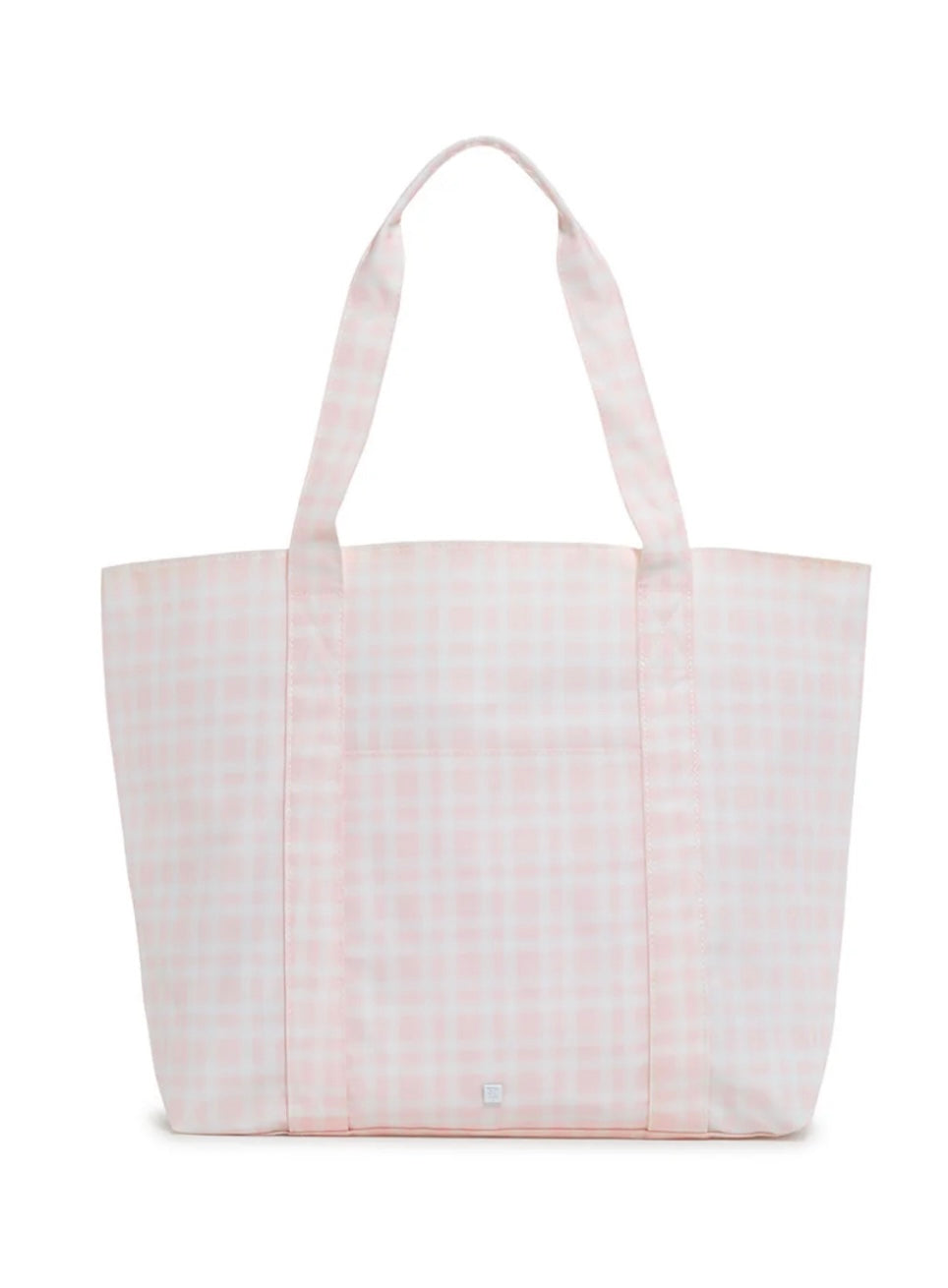 TRVL X Large Jumbo Tote- Pimlico Plaid (Pink)