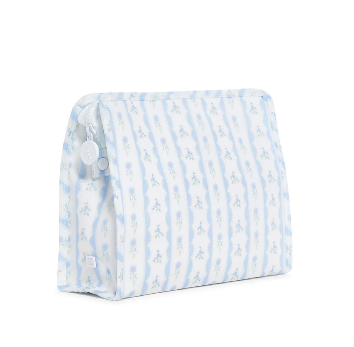 TRVL Large Roadie Bag-Ribbon Floral (Blue)