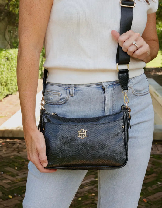 Paxton Crossbody- Black