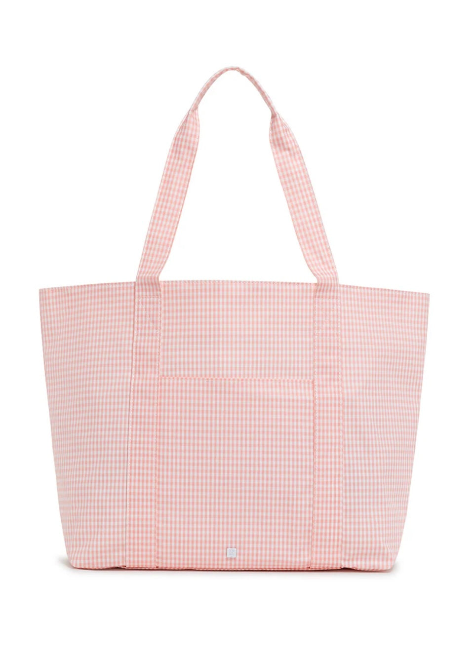 TRVL X Large Jumbo Tote-Gingham Taffy