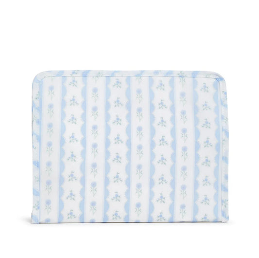 TRVL Large Roadie Bag-Ribbon Floral (Blue)