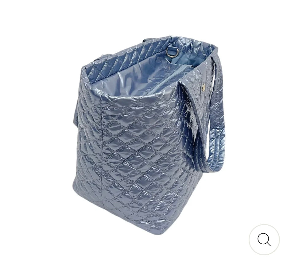 Lemonbella: Debra Diamond Tote (Frosted Sky)