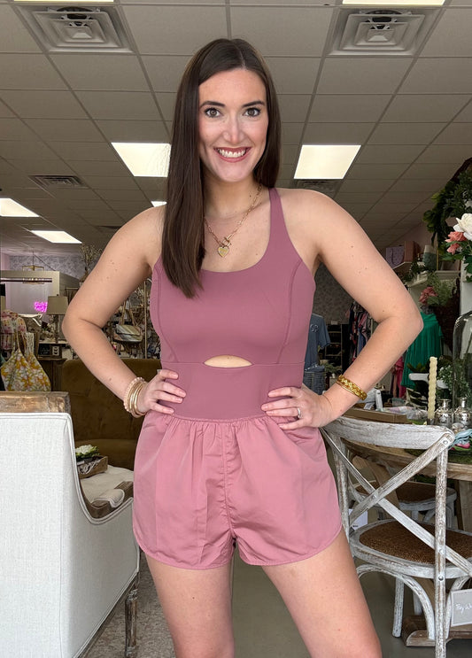 Macie Athletic Romper