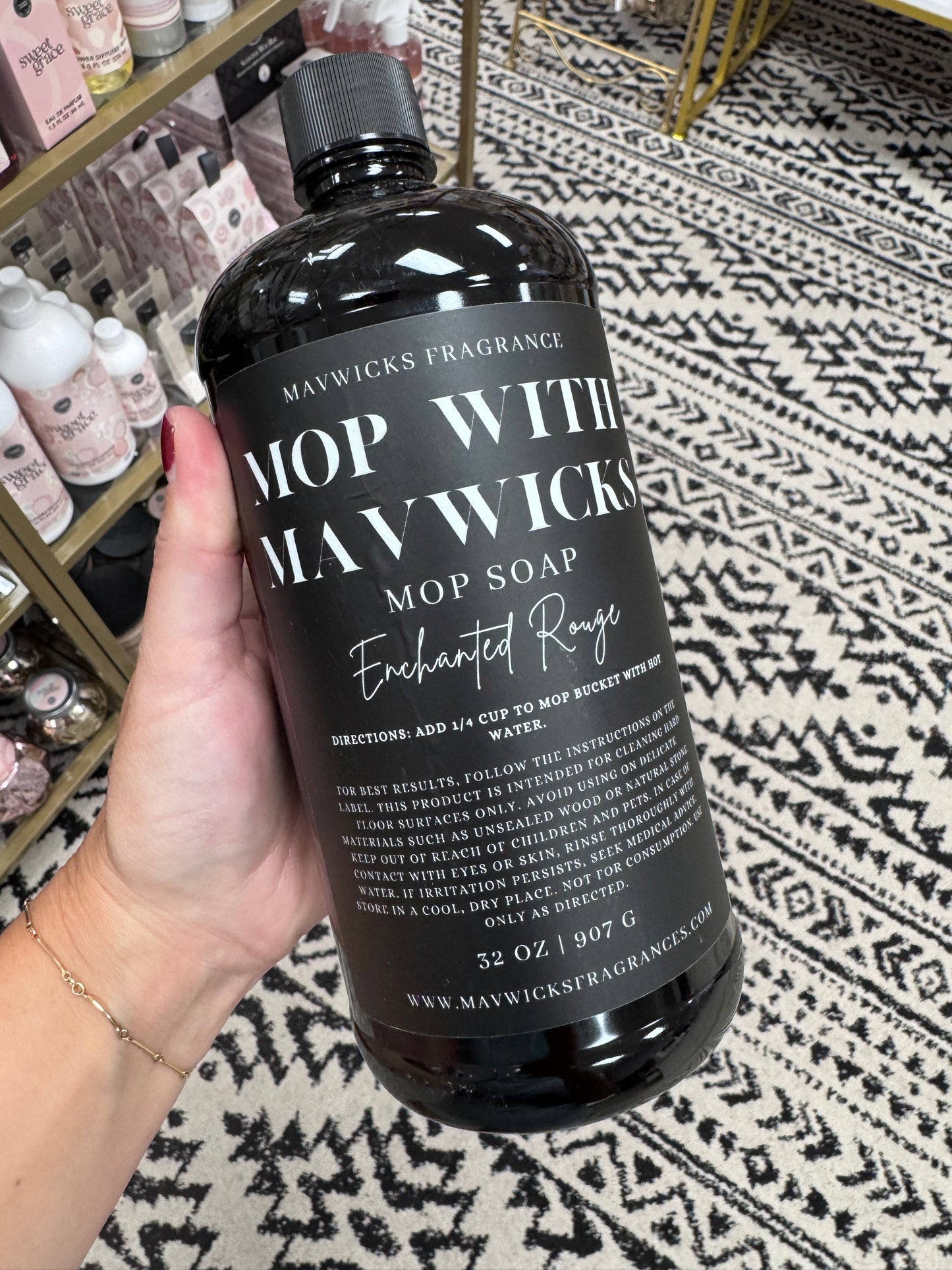 Mavwicks: Mop Soap- Enchanted Rouge