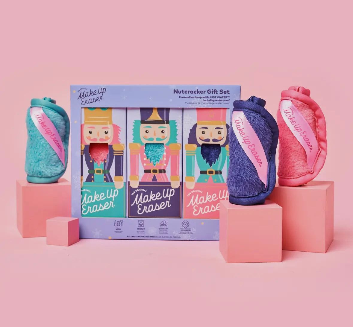 Makeup Eraser Nutcracker Trio Set