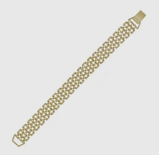 Thin Chain Watch Style Bracelet