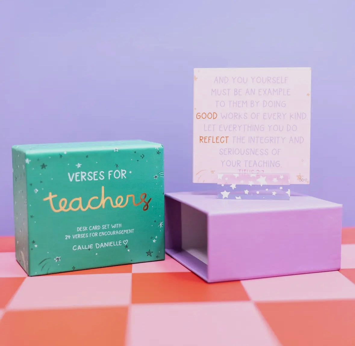 Verses for Teachers Card Set