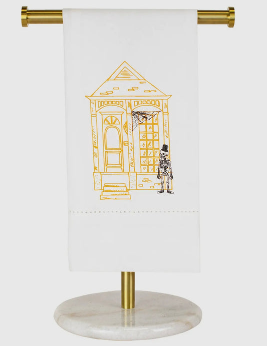 Halloween House Tea Towel