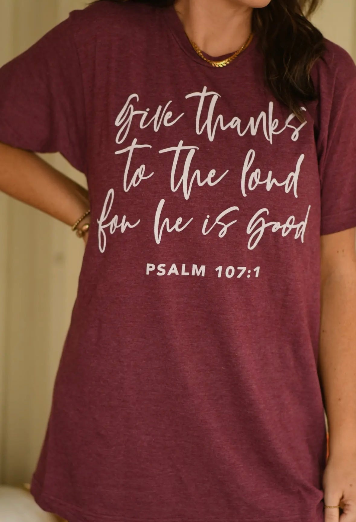 Give Thanks T Shirt