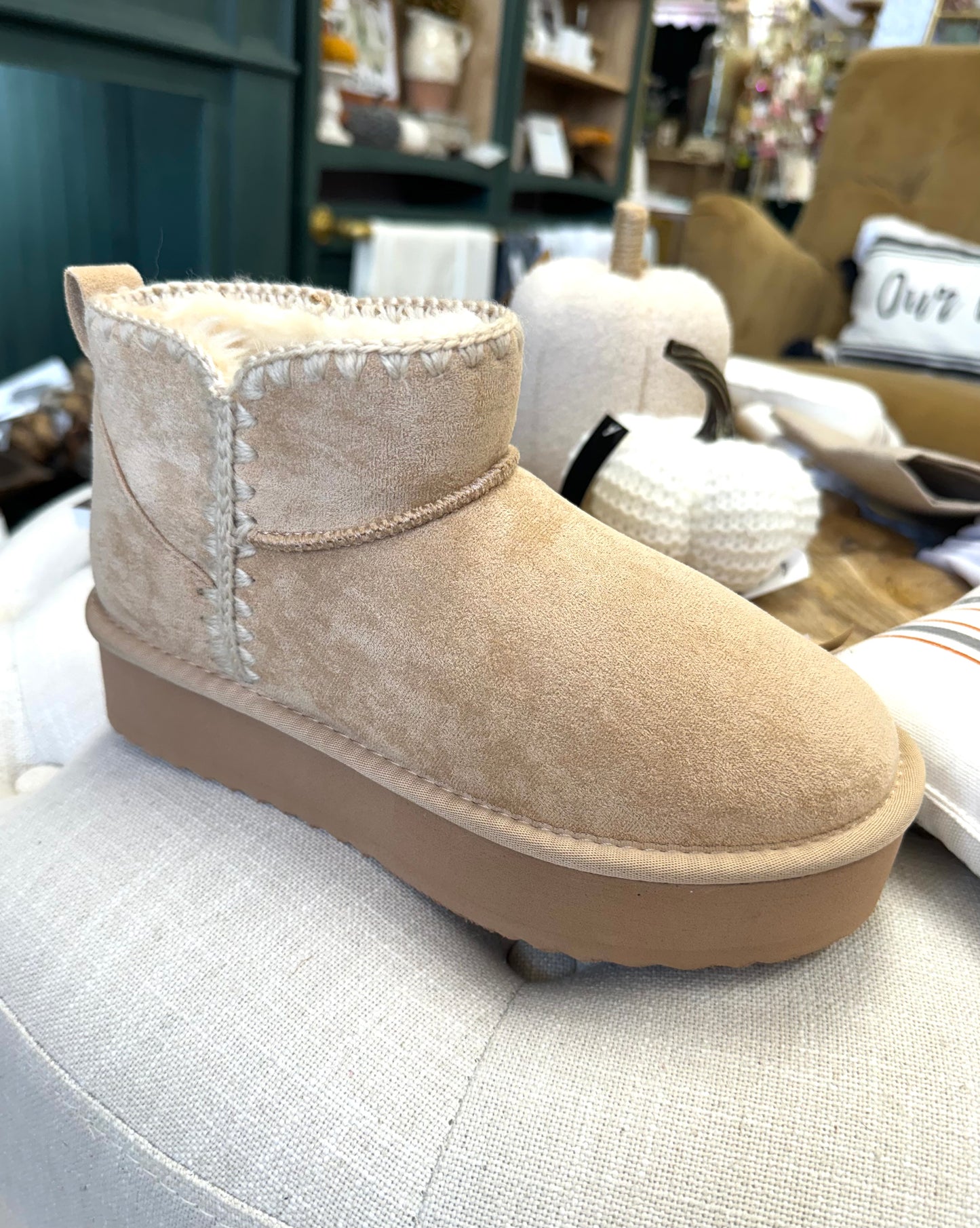 Chandler Slip on Platform Boots