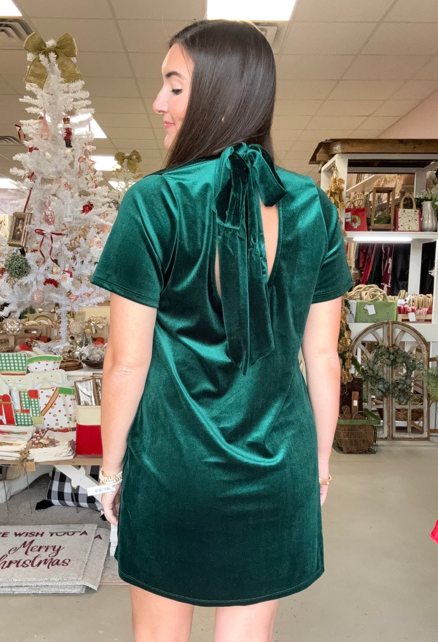 Holiday Party Velvet Dress